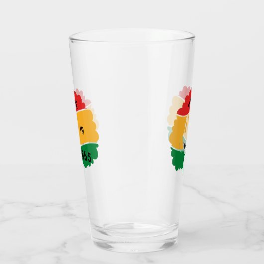 Juneteenth Glass - Afro Woman Glas (Rechts)