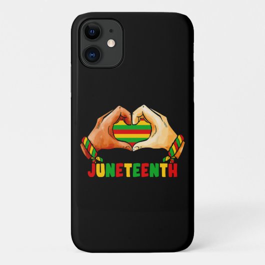 Juneteenth Heart Case-Mate iPhone Hülle (Rückseite)