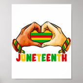 Juneteenth Heart Juneteenth Heart Poster (Vorne)