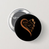 Juneteenth Herz Fäuste Schwarze Geschichte Melanin Button (Vorne & Hinten)
