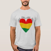 Juneteenth Hope - Schwarze Geschichte T-Shirt (Vorderseite)