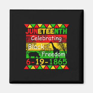 Juneteenth ist mein Unabhängigkeitstag, der Blac f Magnet
