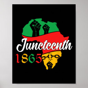 Juneteenth ist mein Unabhängigkeitstag frei Isch B Poster