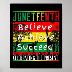 Juneteenth ist mein Unabhängigkeitstag Schwarzer S Poster