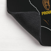 Juneteenth ist mein Unabhängigkeitstag Schwarzer V Mousepad (Ecke)