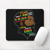 Juneteenth ist mein Unabhängigkeitstag Schwarzer V Mousepad (Mit Mouse)