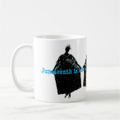 Juneteenth  kaffeetasse (Links)