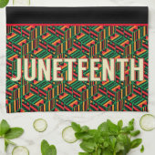 Juneteenth Kitchtuch Geschirrtuch (Gefaltet)
