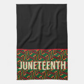 Juneteenth Kitchtuch Geschirrtuch (Vertikal)