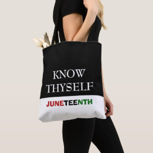 JUNETEENTH Know Thyself Tasche