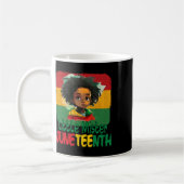 Juneteenth Little Mister Kinder Schwarzer Junge Kl Kaffeetasse (Links)
