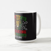 Juneteenth Löwe Freiheit: Kettenbrechen seit 1865 Kaffeetasse (VorderseiteRechts)