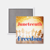 Juneteenth Magnet (Vorderseite/Rückseite)