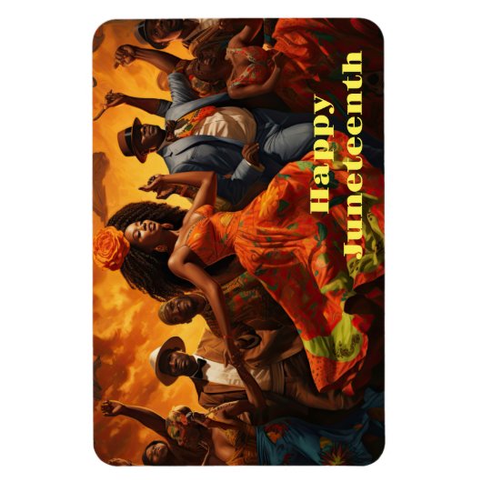 Juneteenth Magnet (Vertikal)
