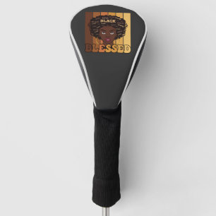 Juneteenth Melanin Schwarzes Afroamerikanisches Mä Golf Headcover