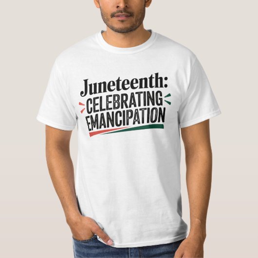 Juneteenth mens T-Shirt (Vorderseite)