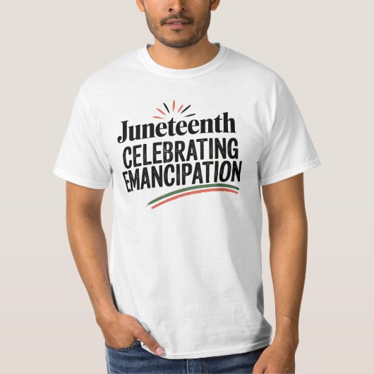 Juneteenth mens T-Shirt (Vorderseite)
