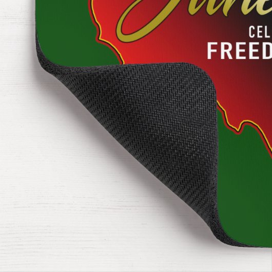 Juneteenth Mouse Pad Mousepad (Ecke)