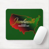 Juneteenth Mouse Pad Mousepad (Mit Mouse)