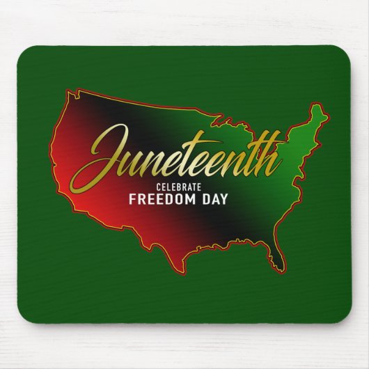 Juneteenth Mouse Pad Mousepad (Vorne)