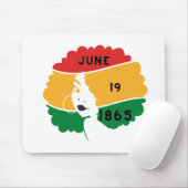 Juneteenth Mousepad (Mit Mouse)