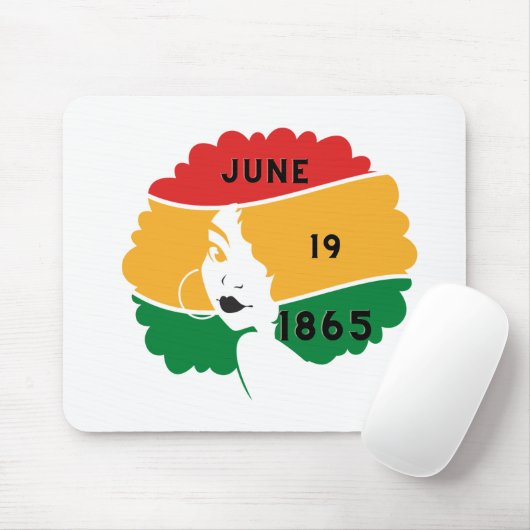 Juneteenth Mousepad (Mit Mouse)