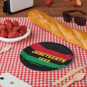 Juneteenth Pappteller