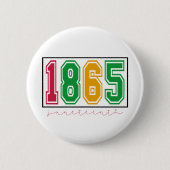 Juneteenth - Schwarze Geschichte Button (Vorderseite)