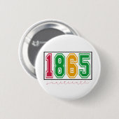 Juneteenth - Schwarze Geschichte Button (Vorne & Hinten)