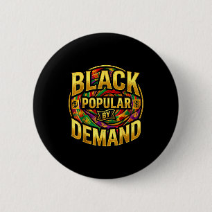 Juneteenth schwarzer populärer Anspruch afrikanisc Button