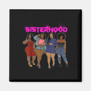 Juneteenth-Schwesternschaft Sista-Hood-Freunde Magnet
