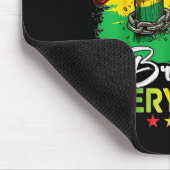 Juneteenth-Shirt – Jede Kette seit 1865 zerbrochen Mousepad (Ecke)