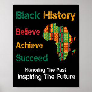 Juneteenth-Shirts Frauen Männer Afrika Karte Kente Poster
