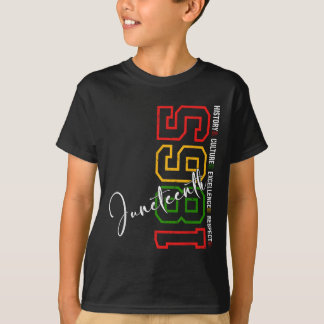 Juneteenth-Shirts Frauen Männer Afroamerikanisch J T-Shirt