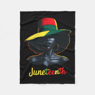 Juneteenth-Shirts für Frauen  Fleecedecke