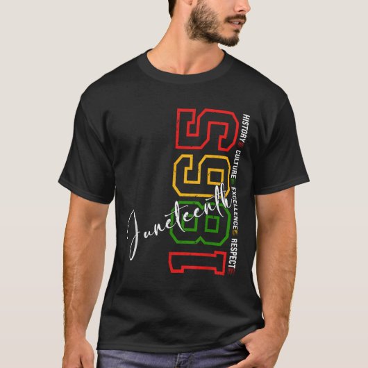 Juneteenth Shirts Women Men African American Junet (Vorderseite)