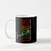 Juneteenth Shirts Women Men African American Junet Kaffeetasse (Links)