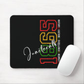 Juneteenth Shirts Women Men African American Junet Mousepad (Mit Mouse)