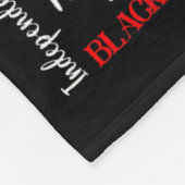Juneteenth-Shirts zum Feiern der schwarzen Freihei Fleecedecke (Ecke)