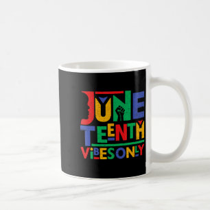 Juneteenth Stimmung Melanin Schwarze Magie Männer Kaffeetasse