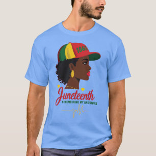 Juneteenth Stolz – 1865 Hommage an das Erbe T-Shirt