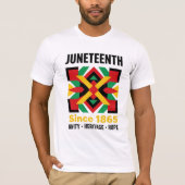 Juneteenth T-Shirt (Vorderseite)