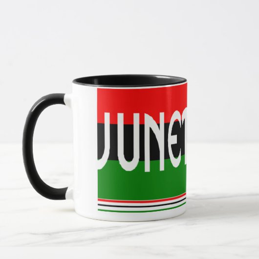 Juneteenth Tasse (Links)