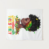 Juneteenth-Teppich Wandteppich (Vorderseite (Horizontal))