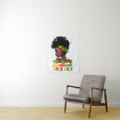 Juneteenth-Teppich Wandteppich (Beispiel)