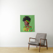 Juneteenth-Teppich Wandteppich (Beispiel)