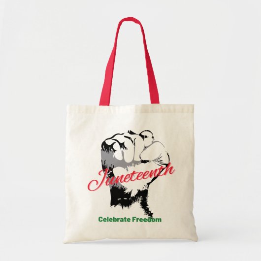 Juneteenth Tote Bag Tragetasche (Vorne)