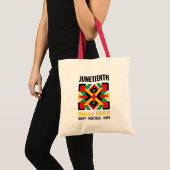 Juneteenth Tragetasche (Vorderseite (Produkt))