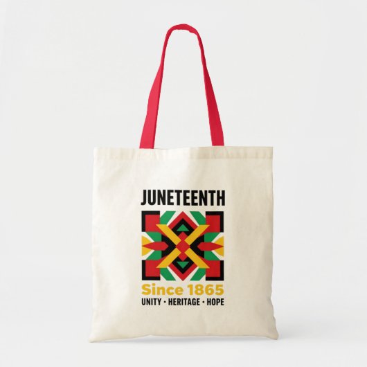 Juneteenth Tragetasche (Vorne)