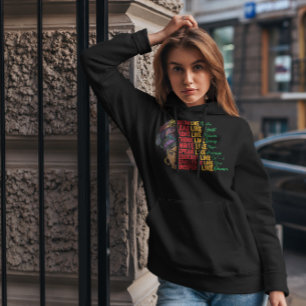 Juneteenth Traum führender Kampf wie schwarze Frei Hoodie